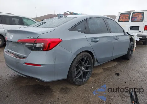 2022 Honda Civic Sport из США, поврежденный, VIN 2HGFE2F53NH591763